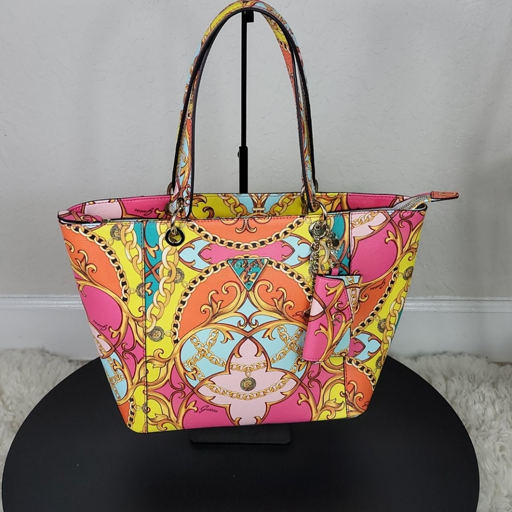 Guess Multicolor Shoulder Bag